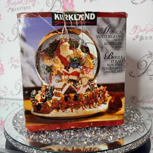Kirkland Signature Musical Waterglobe with revolving base 2000s - Picture 3 of 5